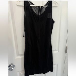 NWT Guess Hedy Fitted Dress Black Size Medium M